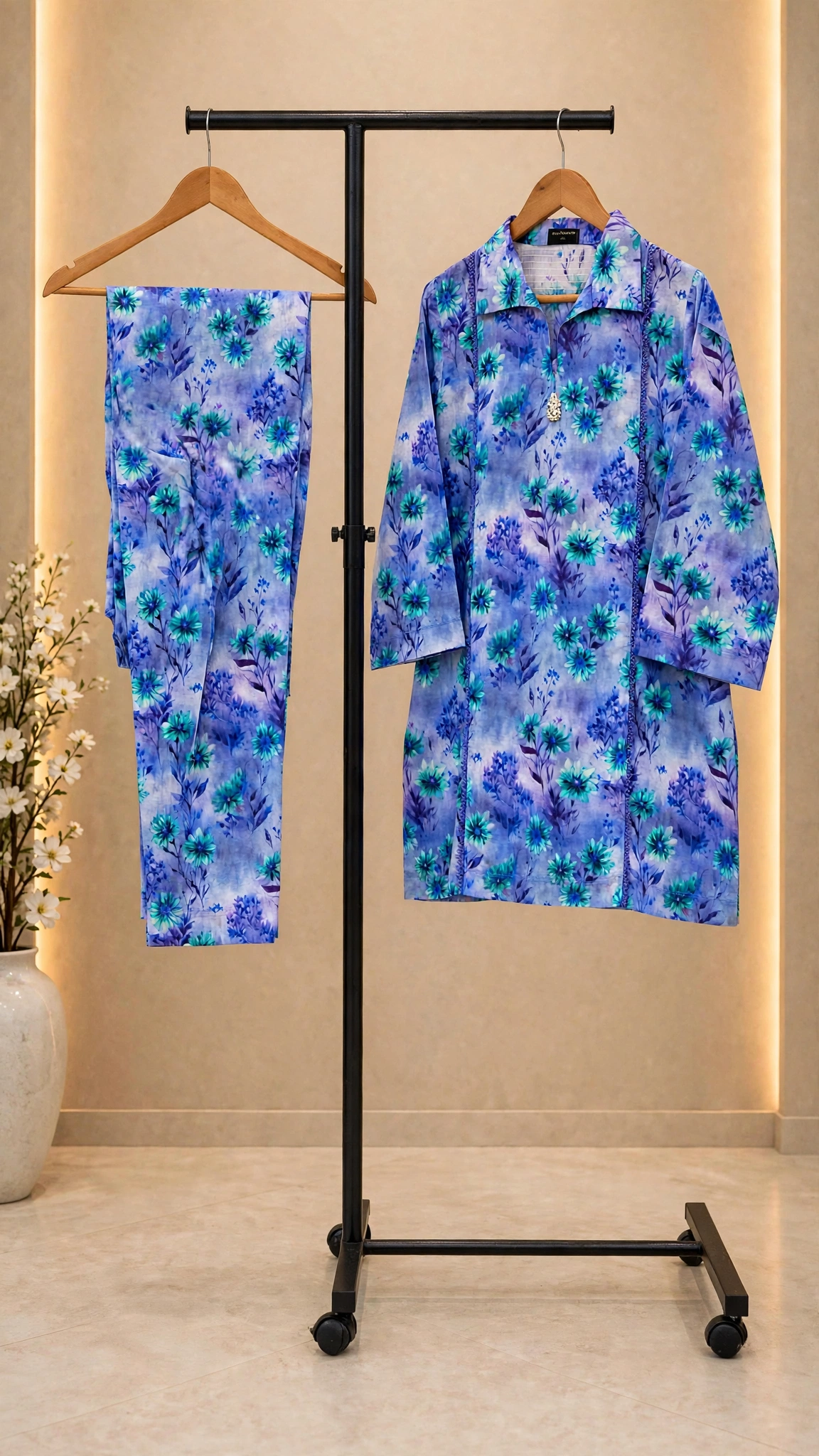 Azure Bloom Lawn 2-Piece - Image 2