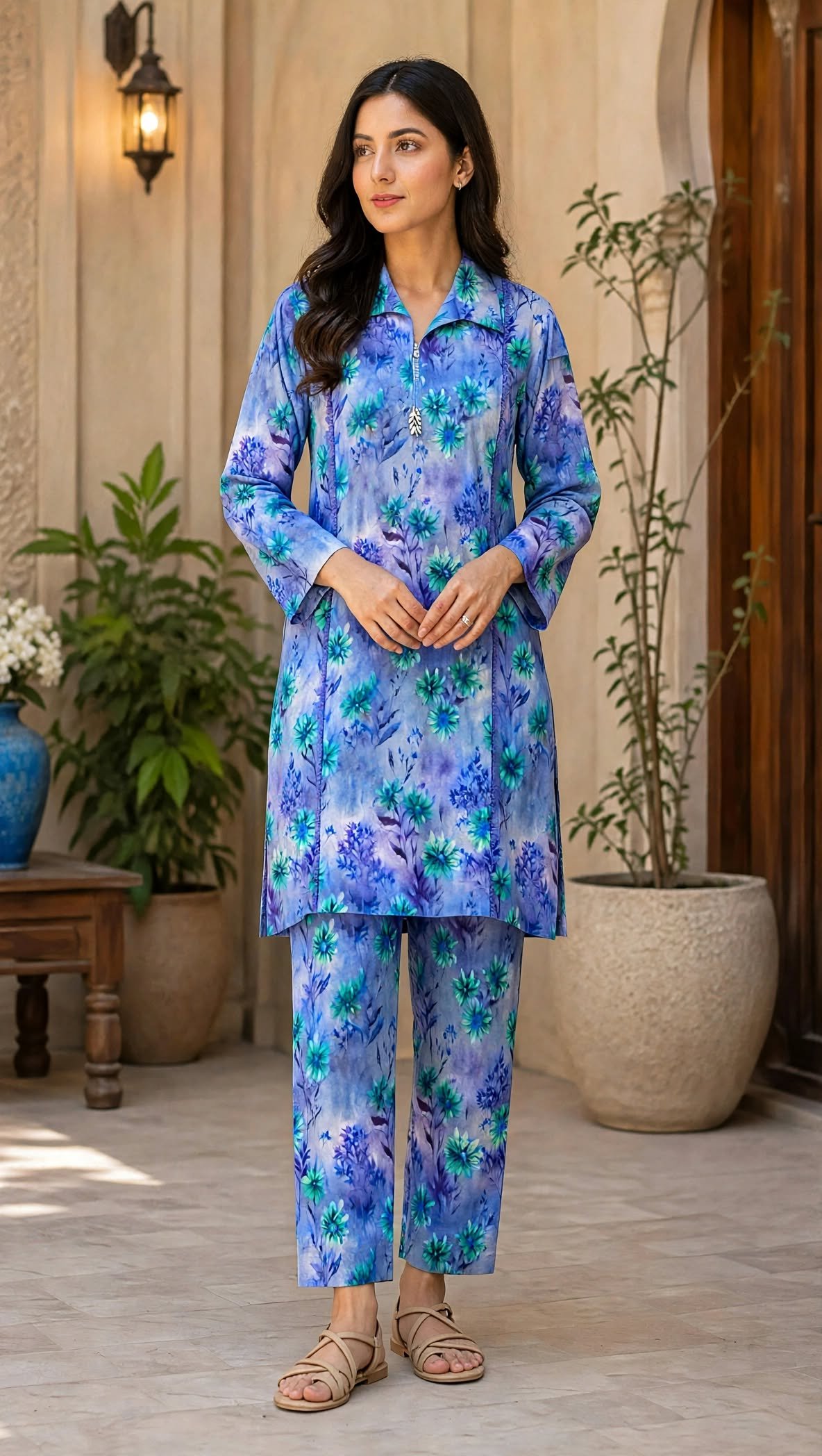 Azure Bloom Lawn 2-Piece - Image 6