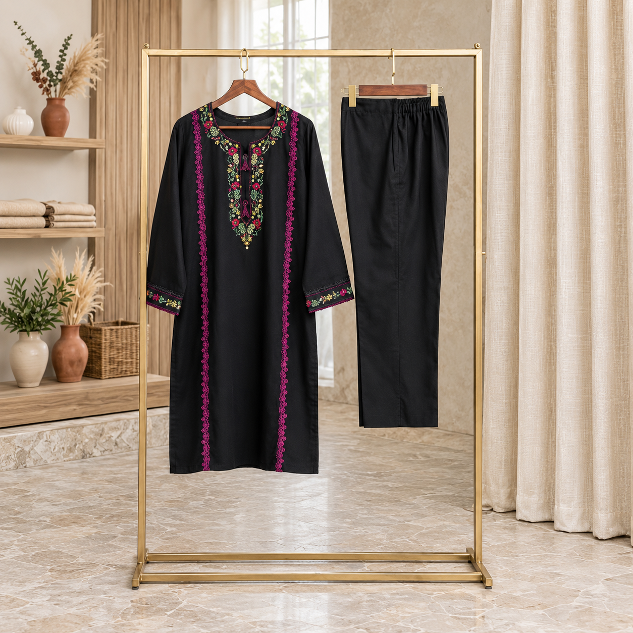 Black Heritage Hand-Embroidered - Image 2